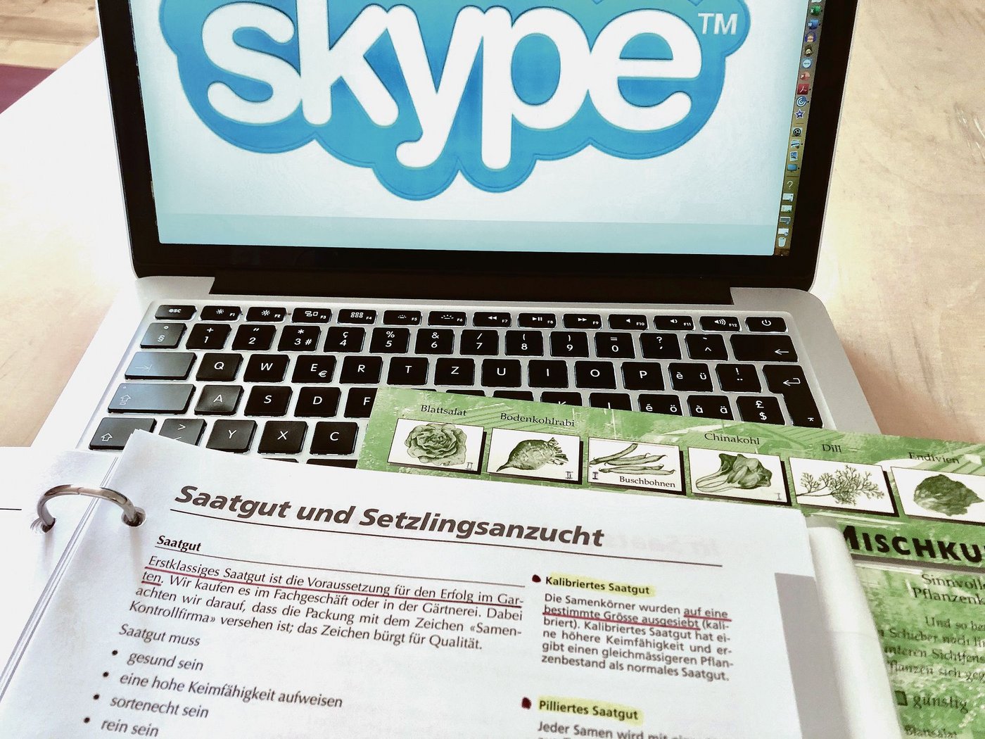 Nicht Standard, aber eine Alternative: Fernunterricht an den Bäuerinnenschulen zu Zeiten der Corona-Krise.  (Archivbild et)