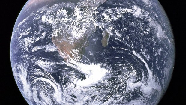 Blick auf die Erde aus dem All. (Symbolbild NASA)