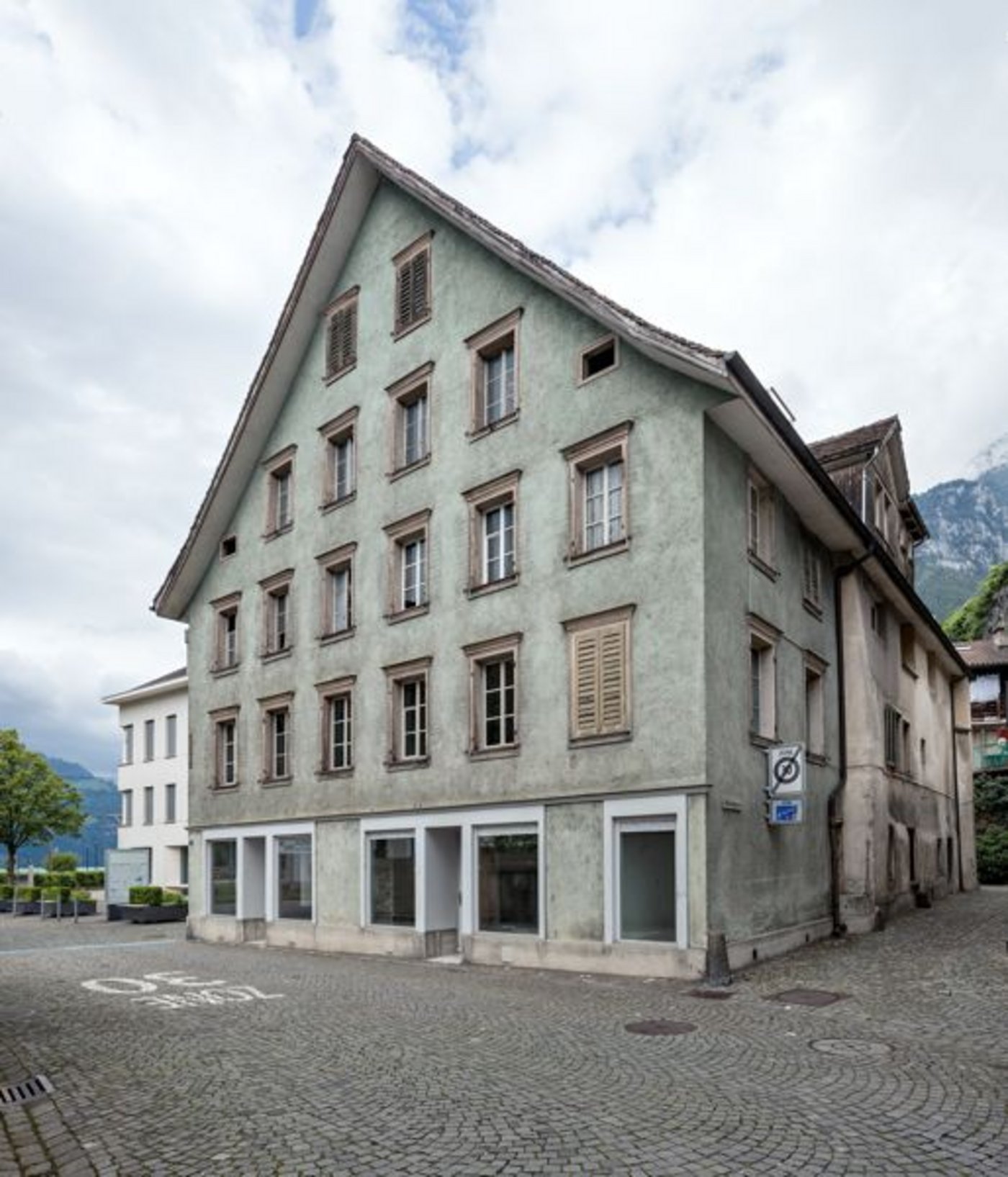 Das Gasthaus von aussen. 