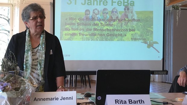 Präsidentin Rita Barth will den 31-jährigen Verein "Ferien auf dem Bauernhof" in Sachen Marketing auf Vordermann trimmen. (Bild akr)