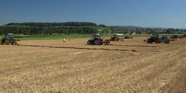 Am Wochenende treten im zürcherischen Wil die besten Pflüger an und kämpfen. Gekürt wird der beste Pflüger des Kantons Zürich und der Schweizermeister. (Bild zVg)