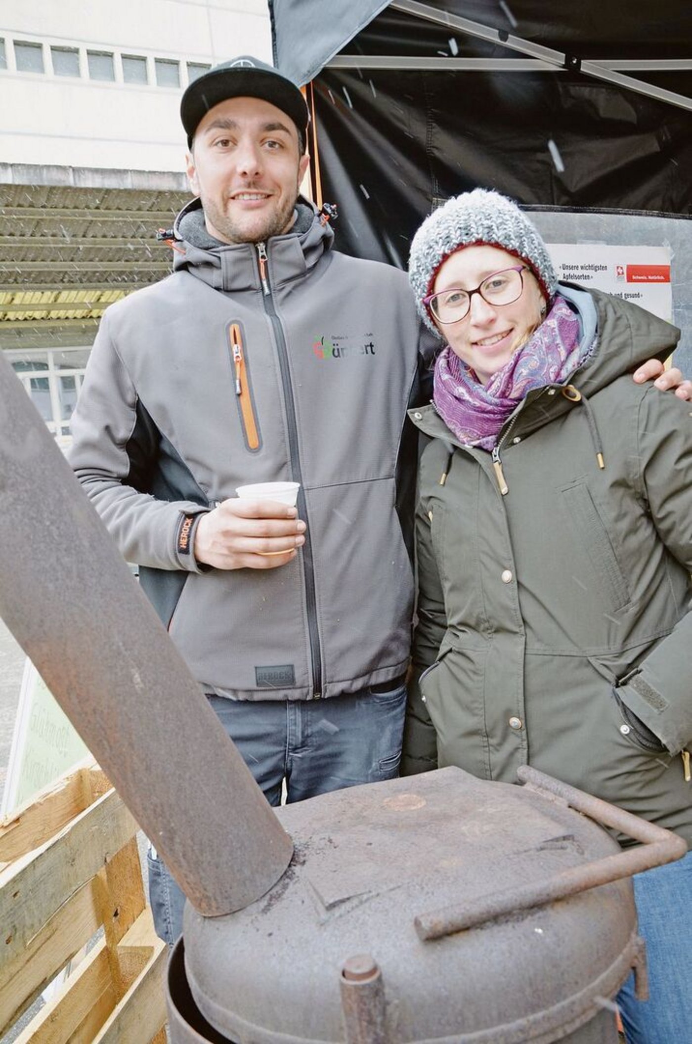 Hendrik Güntert und Jara Bareiss erlebten einen erfolgreichen und fröhlichen Tag.