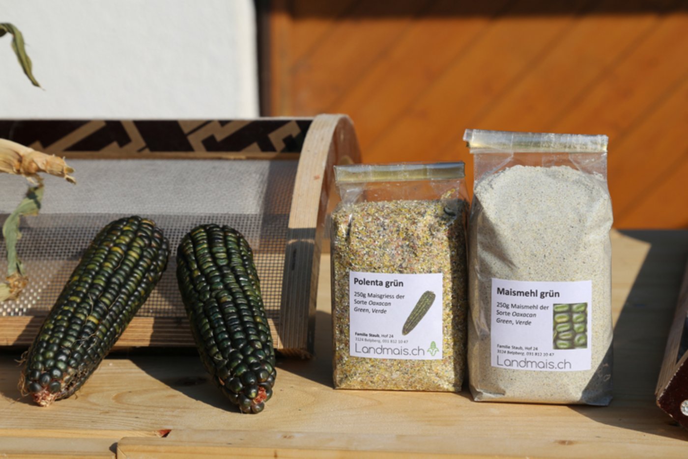 Staubs verarbeiten den Mais zu Polenta und Mehl.