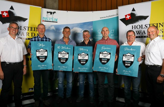 Holstein Meisterzüchter wurden ausgezeichnet Holstein Meisterzüchter 2020. (Bild zVg)