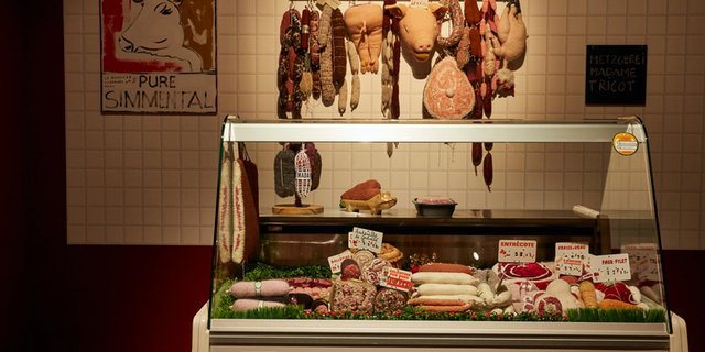 Eine Ausstellung über unseren Konsum. (Bild Schweizerisches Nationalmuseum/Mara Truog)