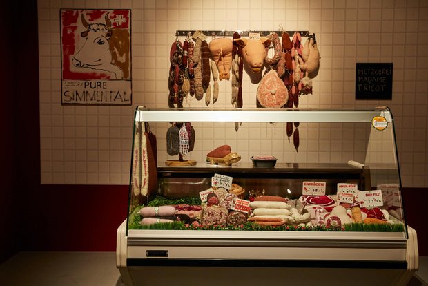 Eine Ausstellung über unseren Konsum. (Bild Schweizerisches Nationalmuseum/Mara Truog)
