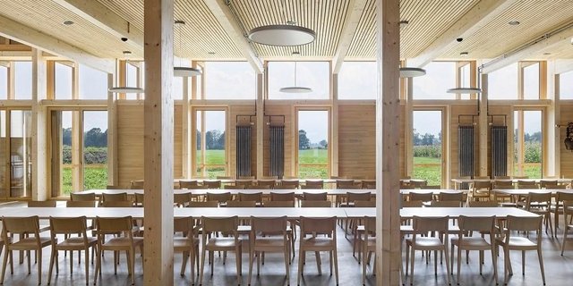 Dieses Bild wird mindestens für einen Monat, aber eher länger vorherrschen: Gähnende Leere in den Landwirtschaftlichen Bildungszentren (hier ein Bild aus dem LZSG Salez SG). (Bild pd)