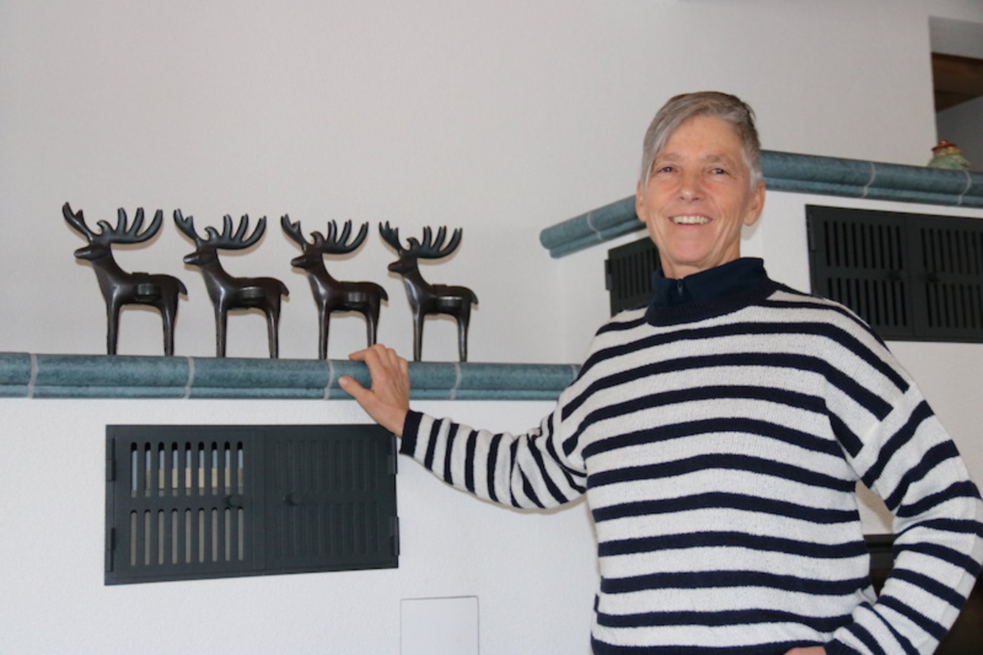 Karin Montigel bietet Betreuung und Wellness bei sich auf dem Hof an. (Bild Benildis Bentolila)