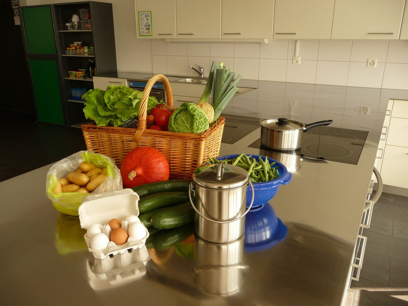 Voll bio: Bauern aus der Region sponsern Schulen. (Bild rii) 