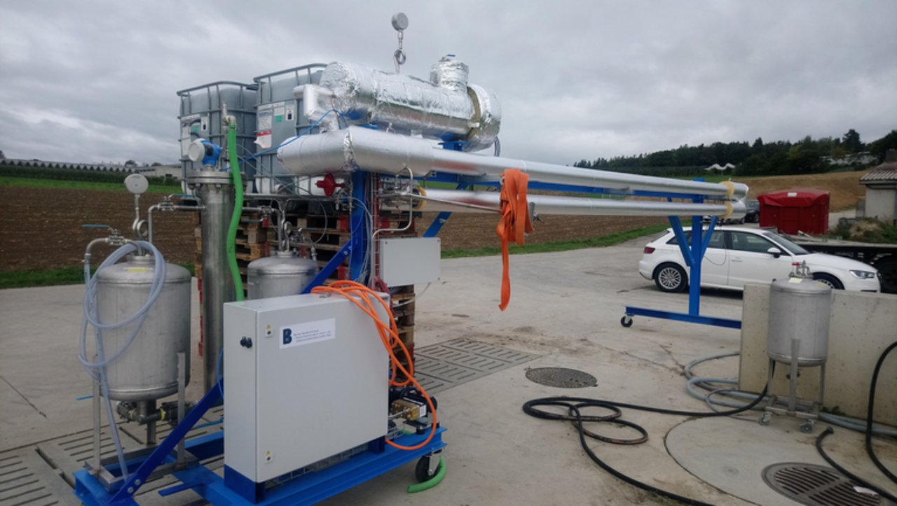 Die Pilot-Biogasanlage soll ab 2021 in Betrieb genommen werden. (Bild Grangeneuve, zVg)