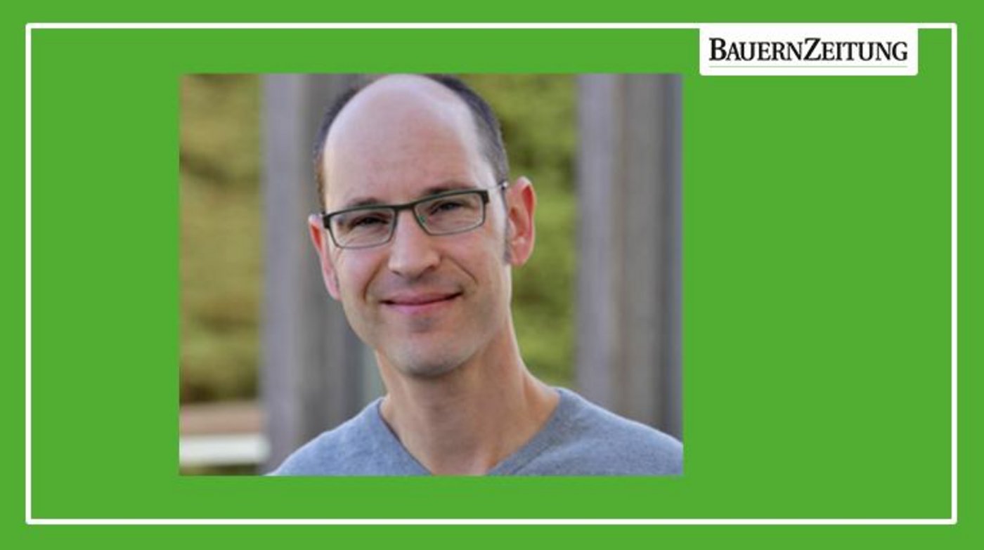 David Brugger ist Leiter Pflanzenbau beim Schweizer Bauernverband. (Bild SBV)