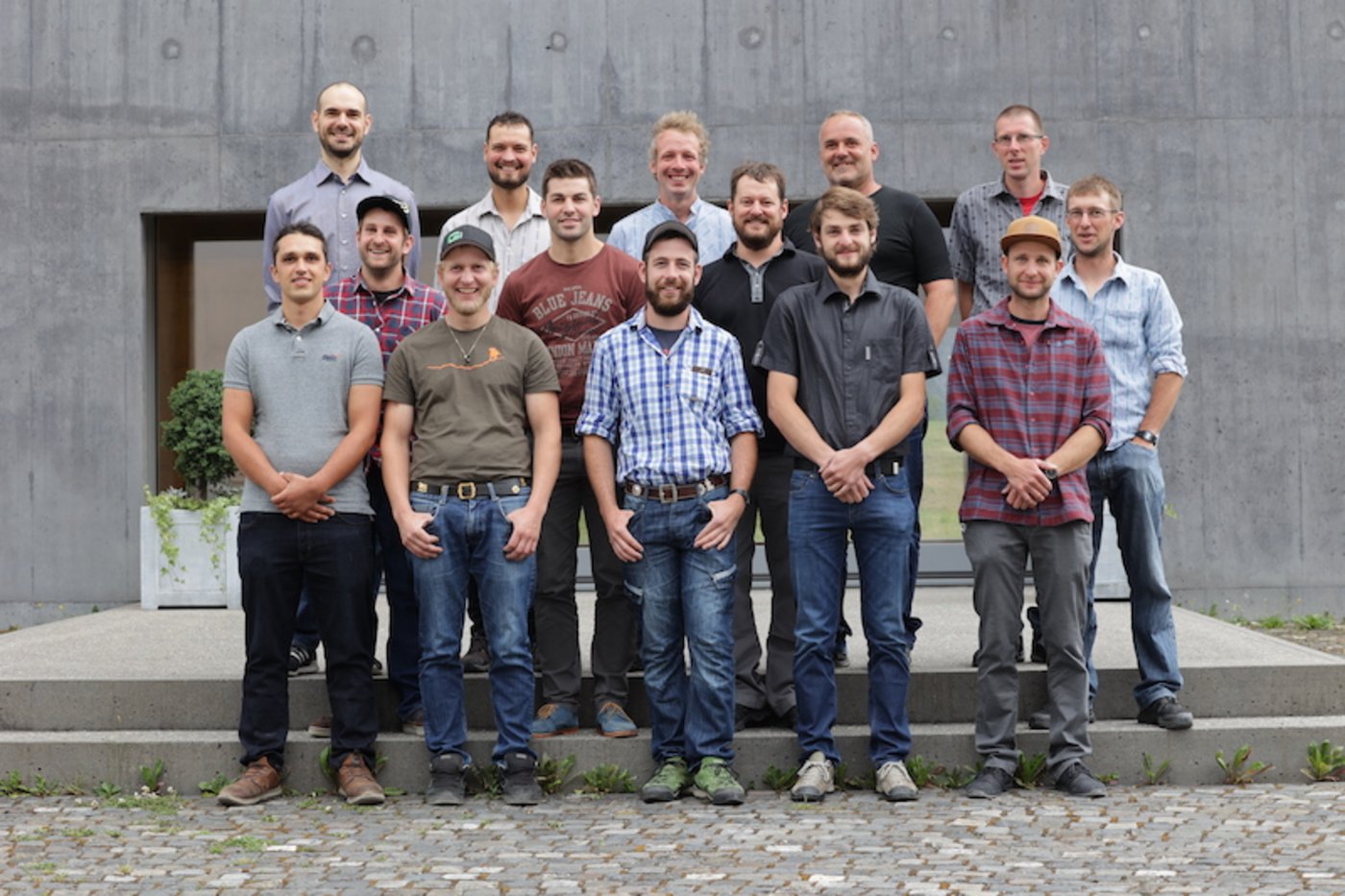 Die Abschlussklasse der vierjährigen Nachholbildung.