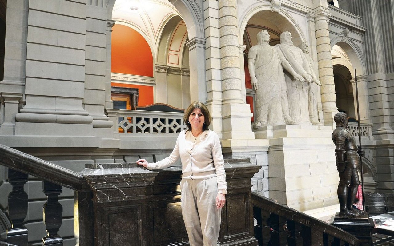 Christine Bulliard-Marbach führt einen Landwirtschaftsbetrieb in Ueberstorf FR und ist seit 2011 im Nationalrat. 