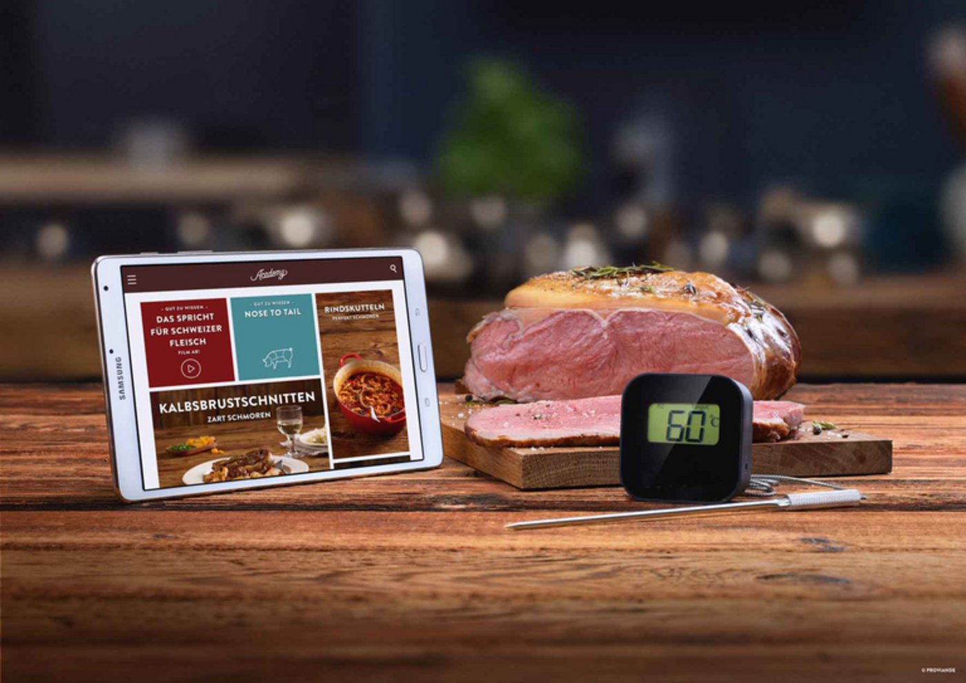 Mit der "Schweizer Fleisch Academy" soll die Zubereitung von Fleischgerichten besonders gut und einfach gelingen. (Bild/Proviande)