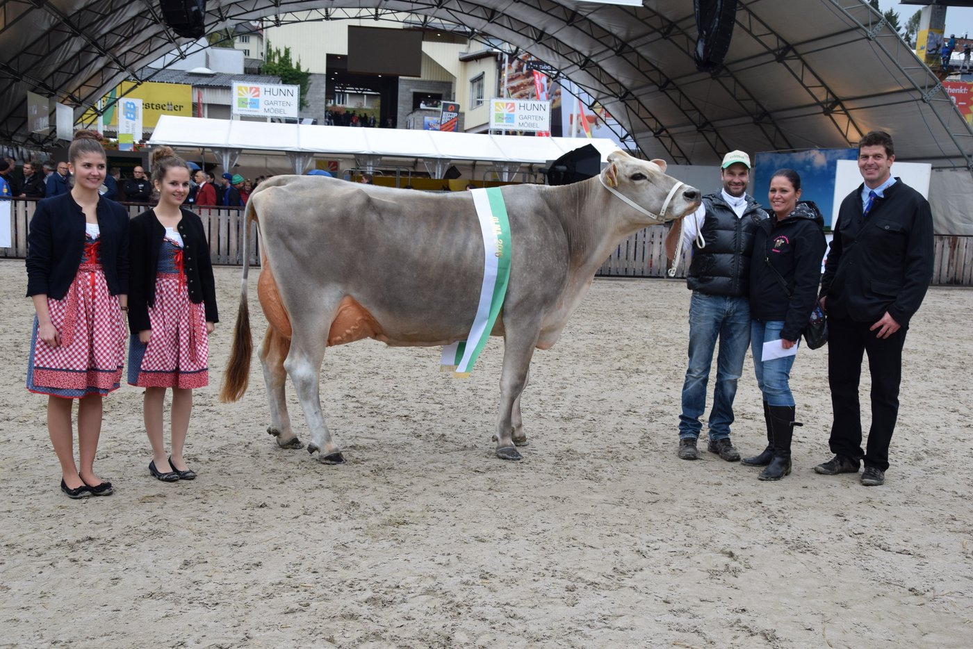 Miss Olma bei den Brown Swiss wurde Fabrizio Harley von Hubert Kühne aus Goldingen.