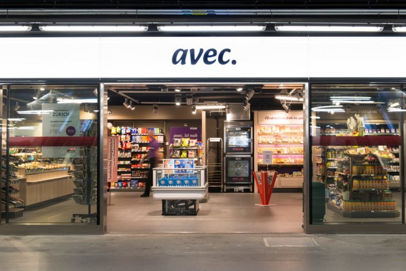 In den Avec Filialen wird ein neues Konzept umgesetzt. (Bild Valora)