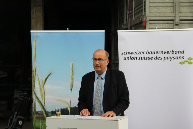 SBV-Präsident Markus Ritter nimmt in einem Interview ganz klar Stellung zur Agrarpolitik des Bundes. (Bild SBV)