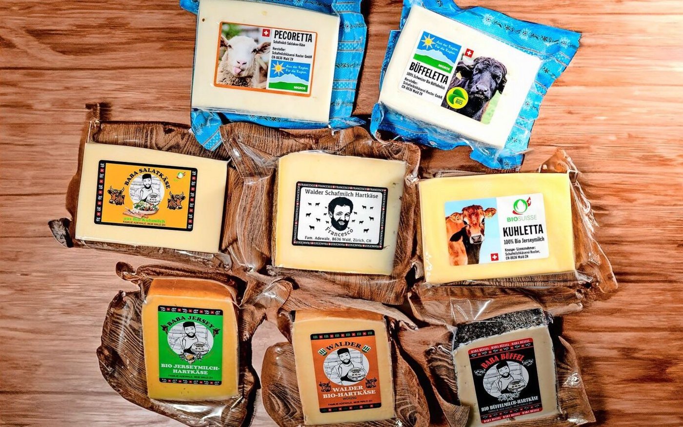 Die Produkte der Käserei gelangen via Grossverteiler wie die Migros oder Fachhändler an die Kundschaft. 