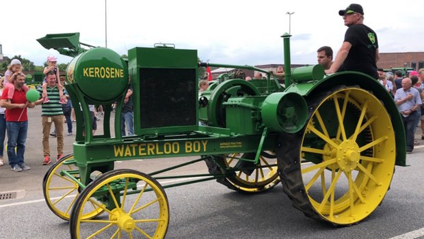 Der Waterloo Boy war der erste John Deere Traktor. (Bild Jasmine Baumann)