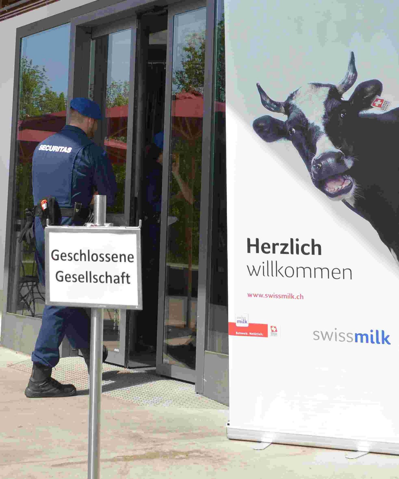 Der Milchgipfel wurde unter Ausschluss der Öffentlichkeit durchgeführt.