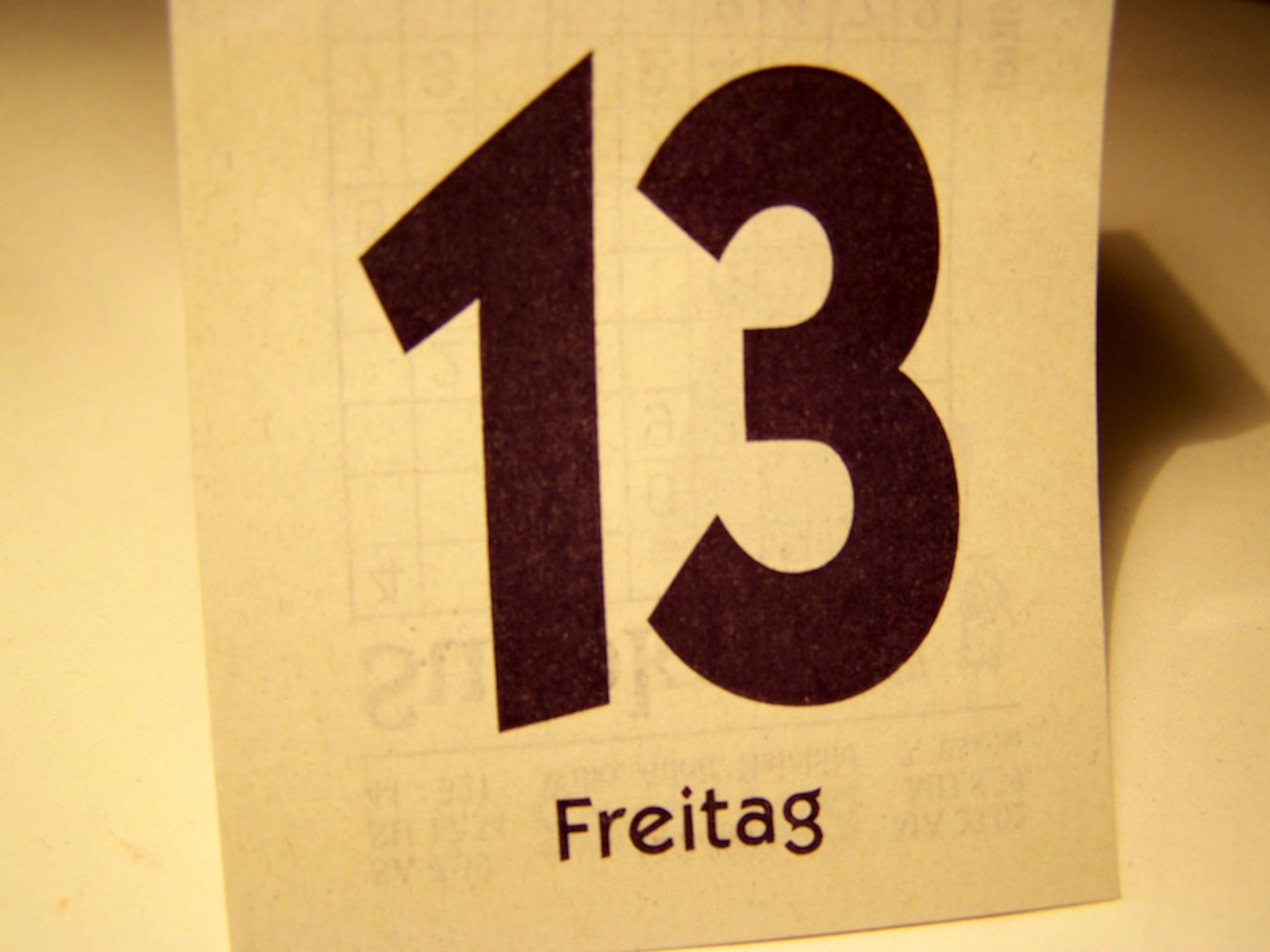 Die 13 ist nicht überall eine Unglückszahl. (Bild Pixelio)