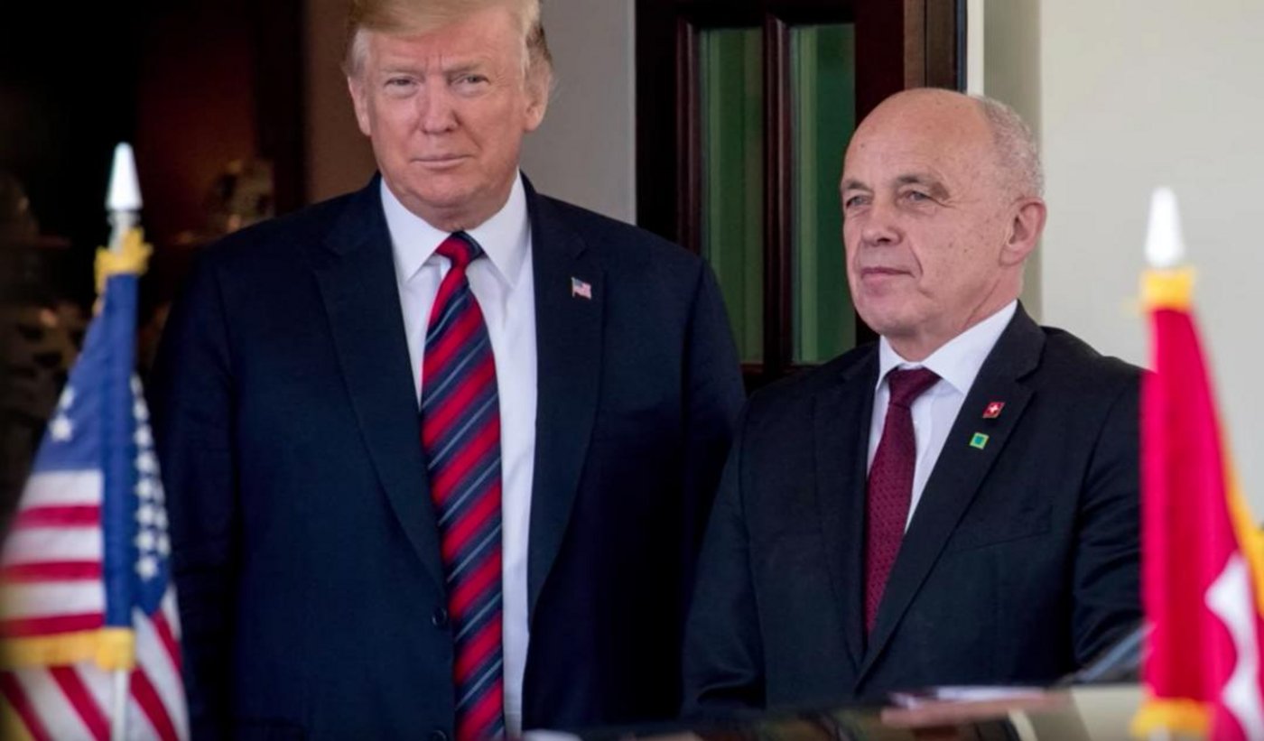 Einen positiven Eindruck nahm Maurer auch von Trump persönlich mit. Der US-Präsident sei eine sehr offene, kommunikative Persönlichkeit, direkt und unkompliziert. (Bild Youtube Screenshot Wochit Politics)