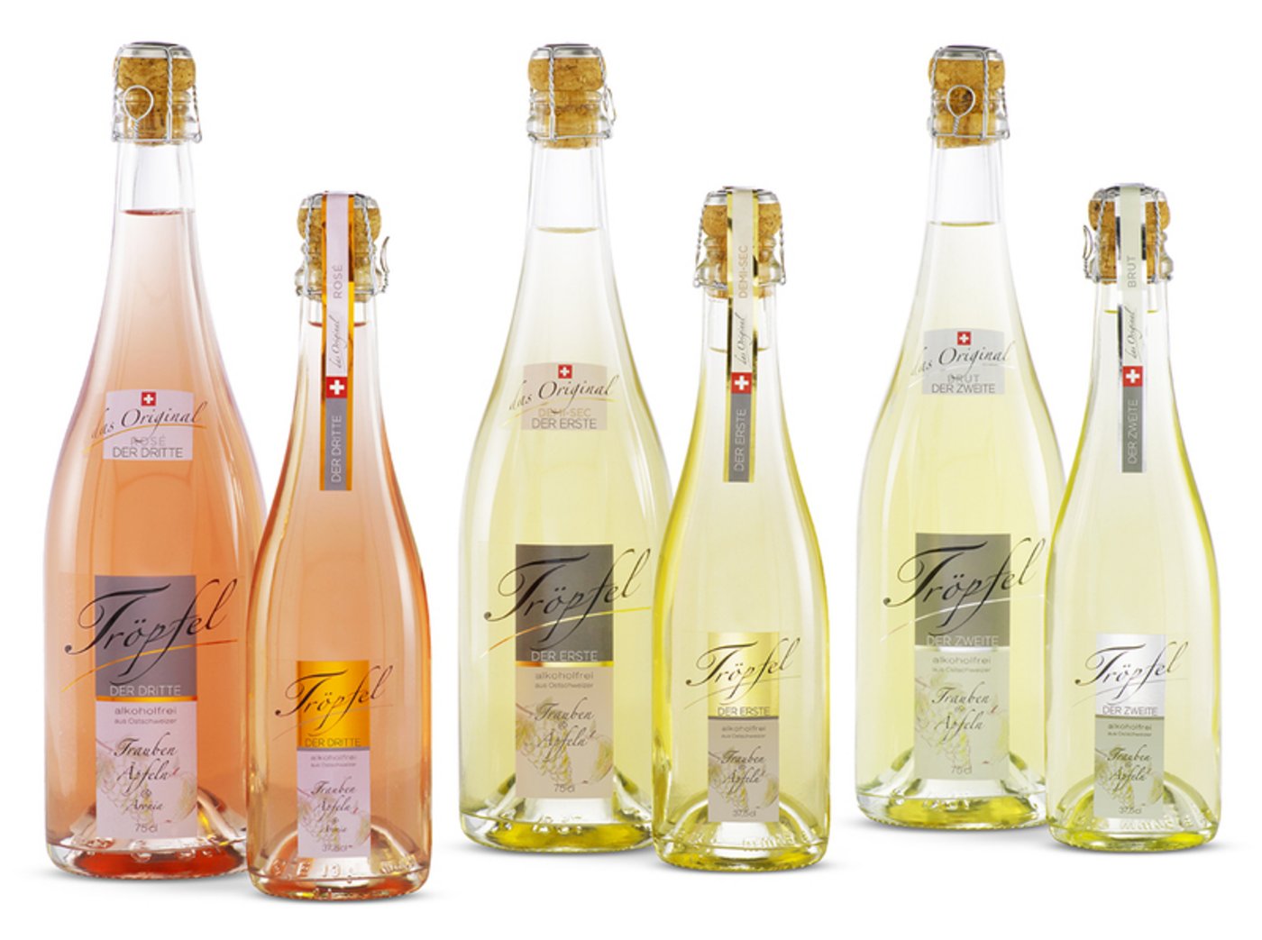 Apérogetränk aus Trauben und Äpfeln: Tröpfel.