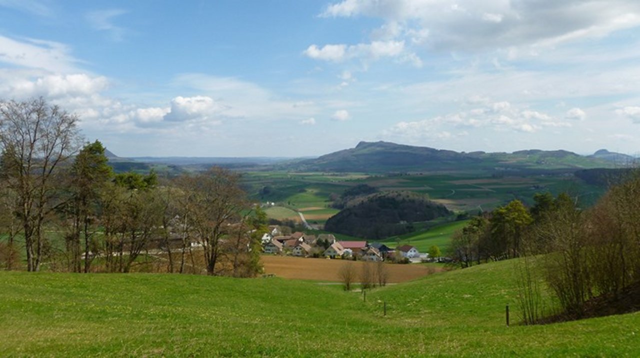 Blick auf den Regionalen Naturpark Schaffhausen. In dessen Perimeter sollen zahlreiche Projekte die regionale Wertschöpfung erhöhen. (Bild Wikipedia)