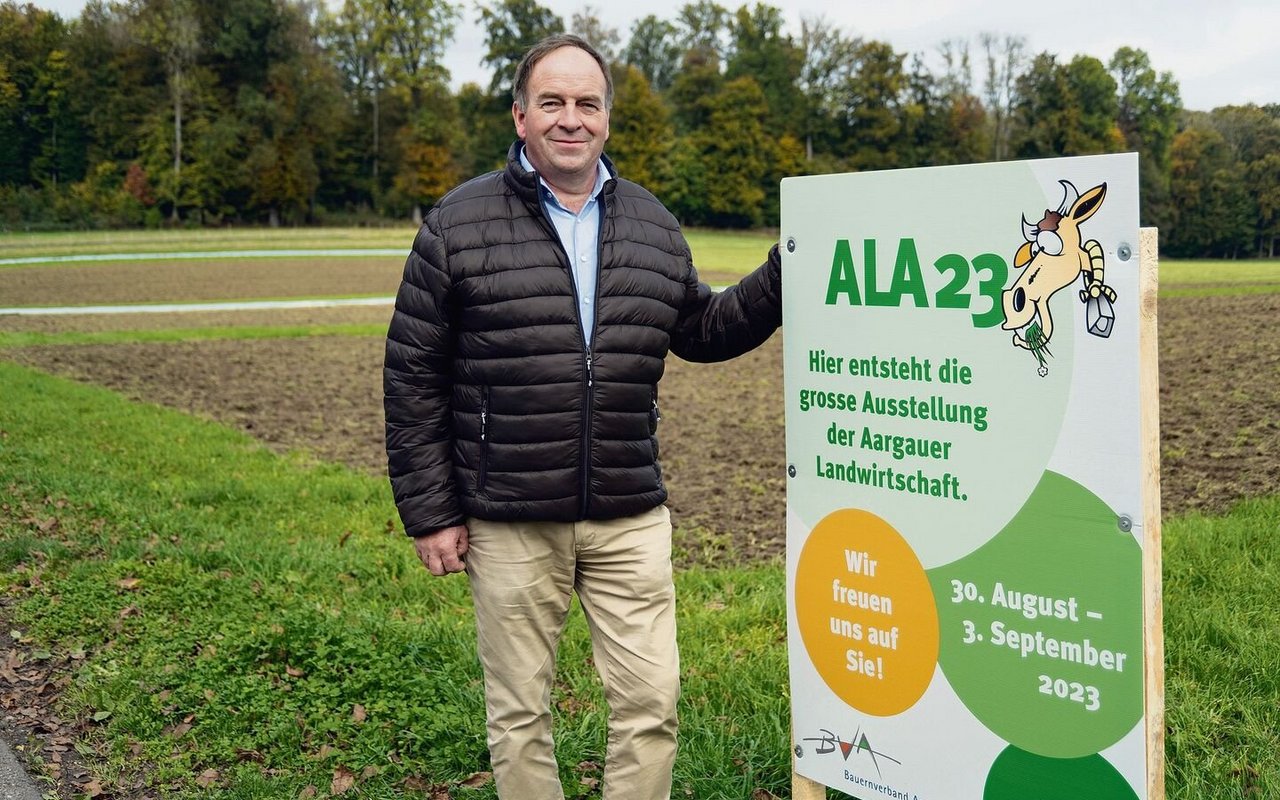 OK-Präsident Alois Huber freut sich, im Sommer die Leistungen der Landwirtschaft einem grossen Publikum zu zeigen. 