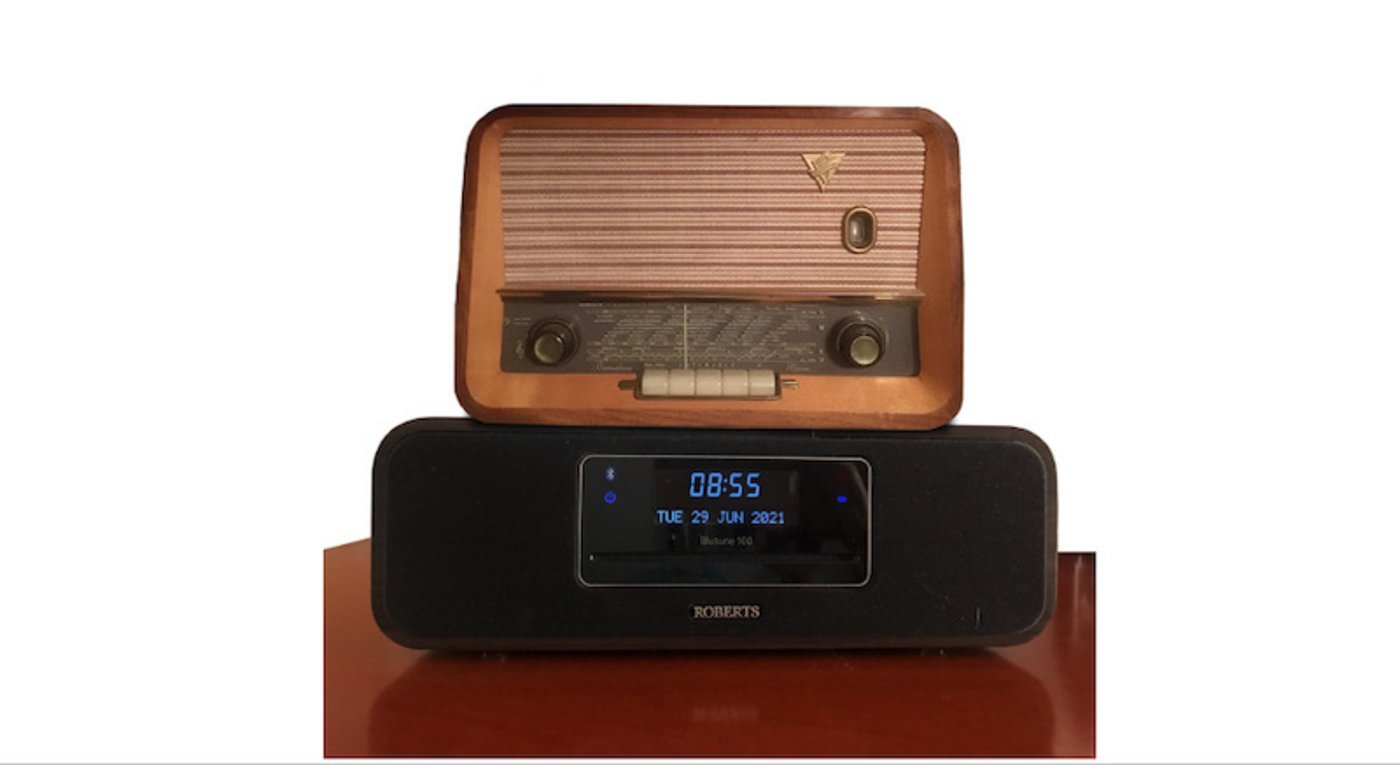 Die alten UKW-Radios (oben) müssen bald DAB+-Geräten das Feld bzw. den Stall überlassen. (Bilder et/Montage mi)