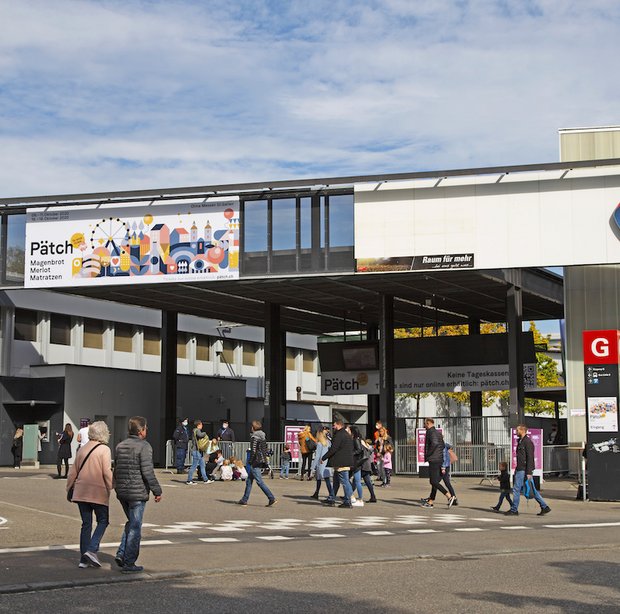 Mit «Pätsch» haben die Olma-Messen St. Gallen eine Basis für anstehende Messen gelegt Die Olma fand dieses Jahr in anderer Form statt. (Bild Roman Lenherr/Olma)