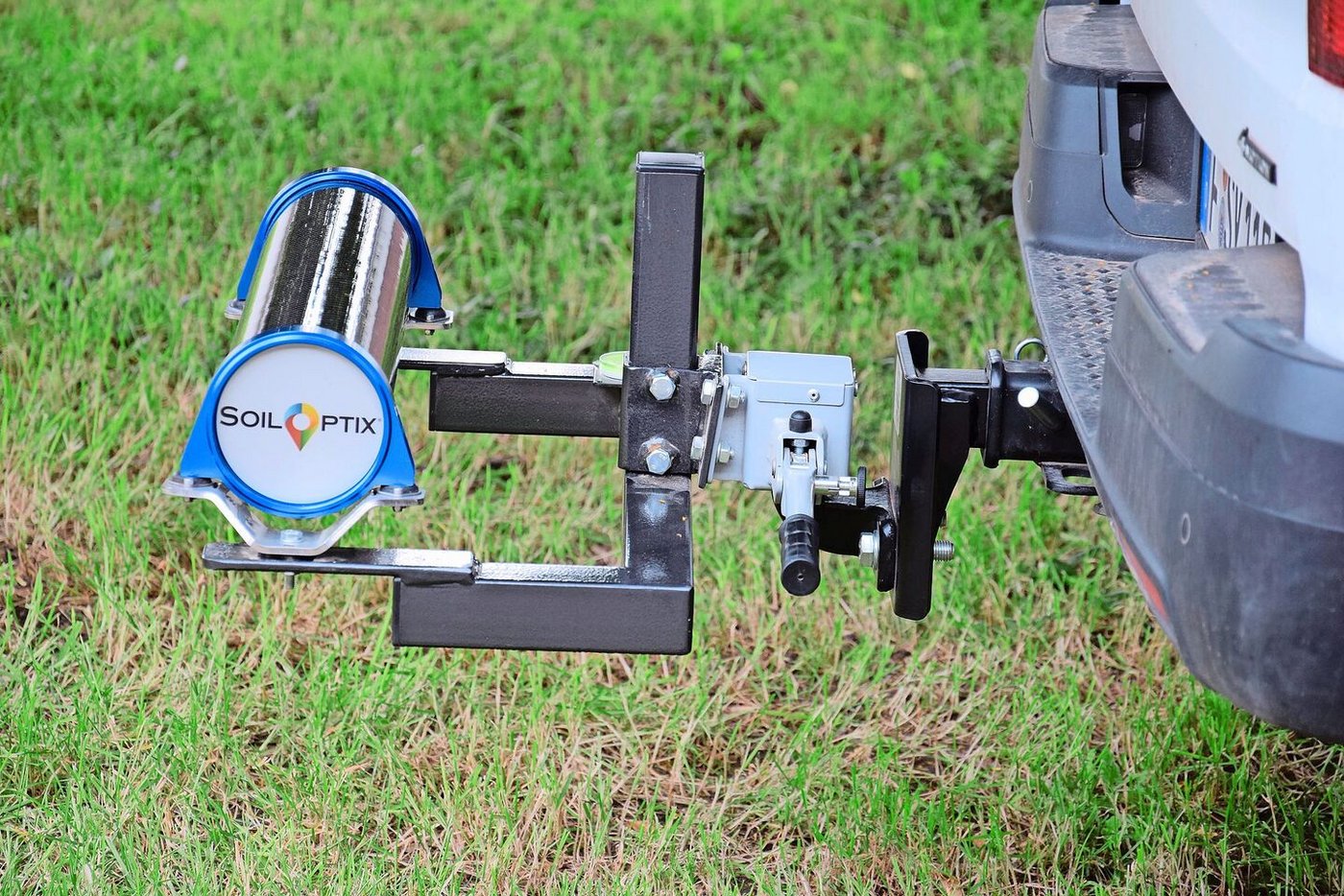 Der Interrascan befindet sich noch in der Entwicklung, soll aber künftig auf einfache Weise Bodenkarten für eine gezieltere Bewirtschaftung liefern.