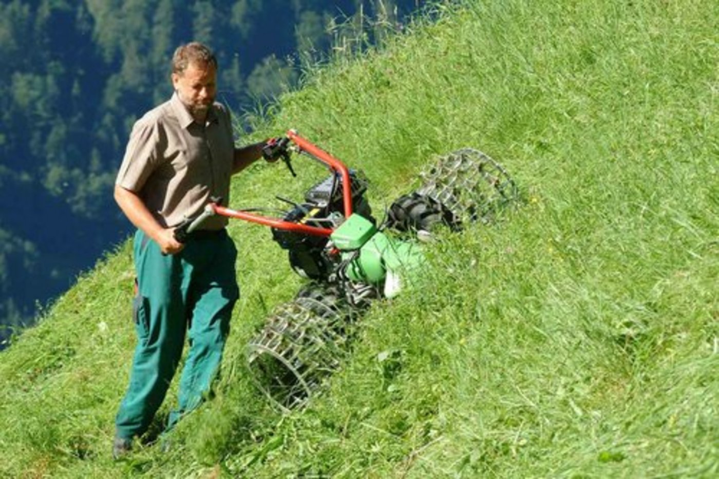 Rapid ist bekannt für seine Einachsmotormäher. (Bild zVg)