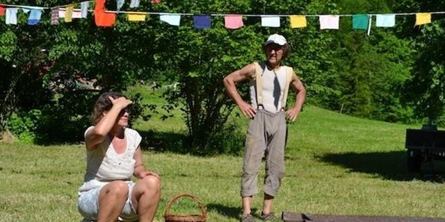 Nicolas Barth suchte am Hofnachfolgefest eine geeignete Nachfolge. (Bild jsc)