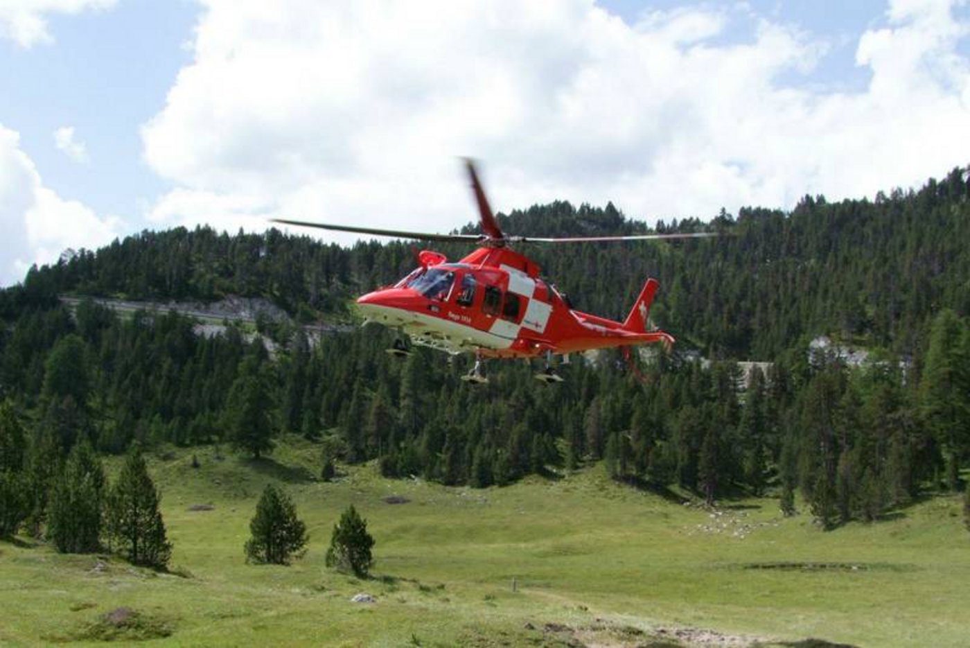 Schwer verunglückt Frau und Kind mussten ins Spital geflogen werden. (Bild zVg)