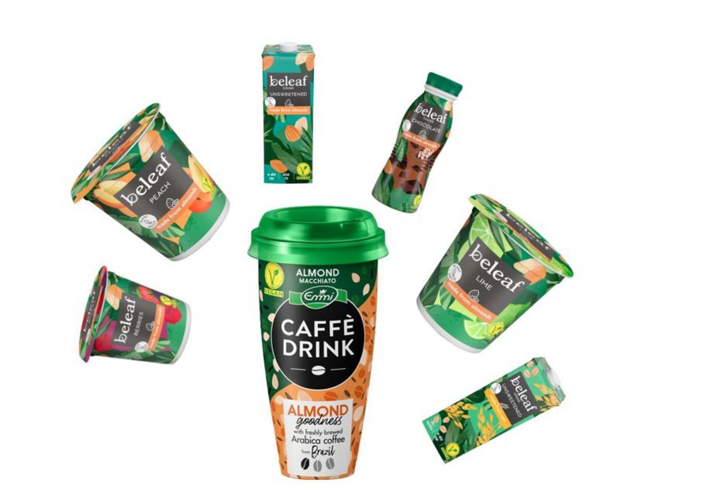 Mit der neuen Produktlinie reagiere der Milchverarbeiter auf die steigende Nachfrage nach vegetarischen oder veganen Produkte. (Bilder zVg)