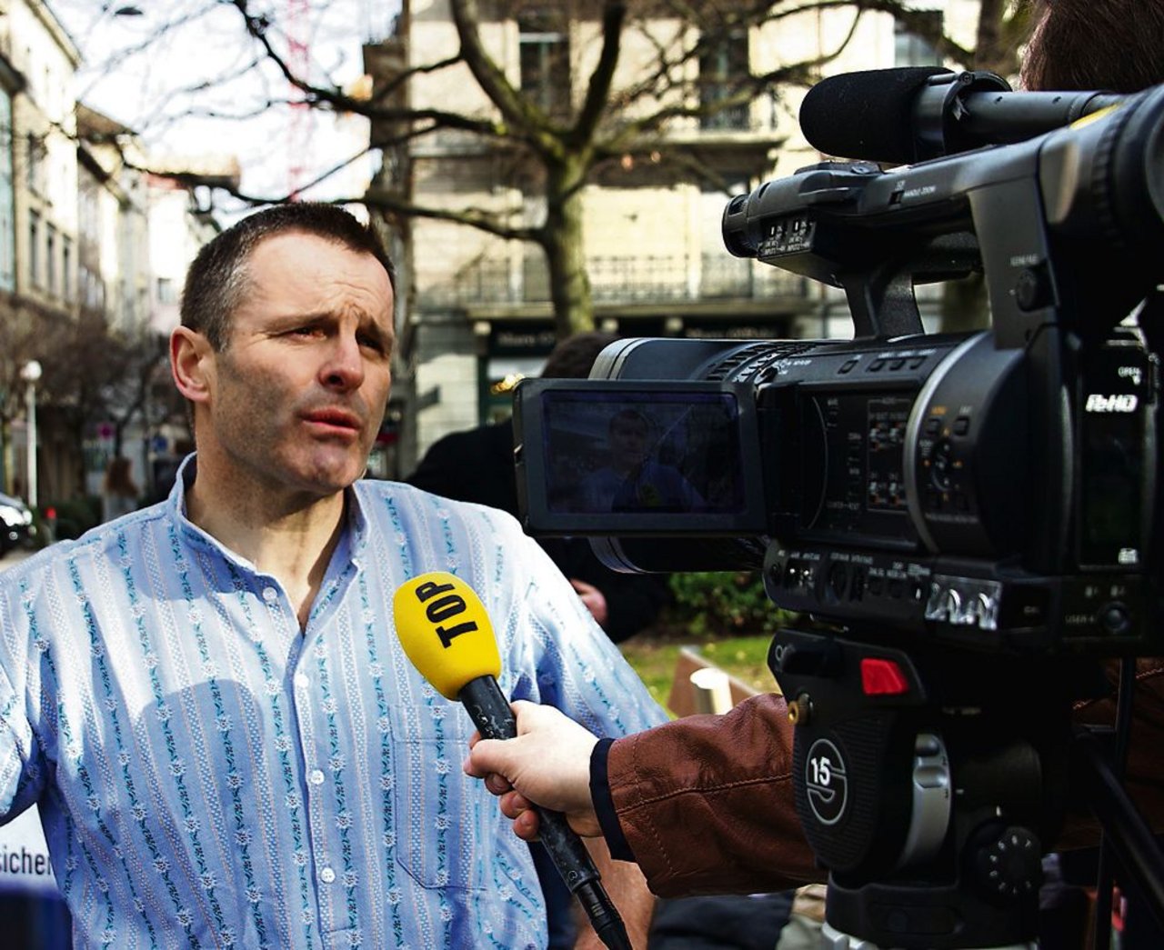 An der Pressekonferenz des Zürcher Bauernverbands (ZBV) gab auch Urs Schneider Auskunft zum Sammeltag.
