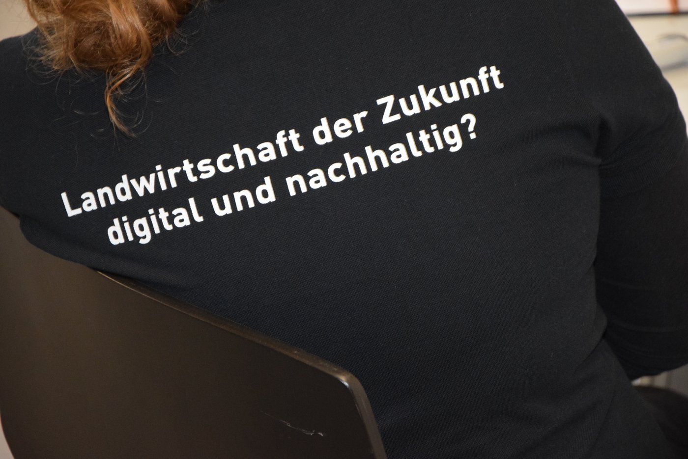 "Landwirtschaft der Zukunft digital und nachhaltig?" war das diesjährige Thema des ersten AgriTech Tag. (Bild Katrin Erfurt)