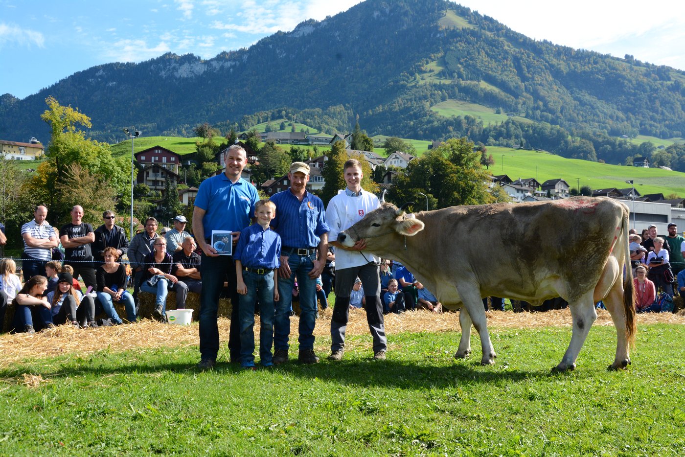 Gewinnerin des Genetikpreises OB, Rino Roxana von Andreas Käslin, Ennetmoos.