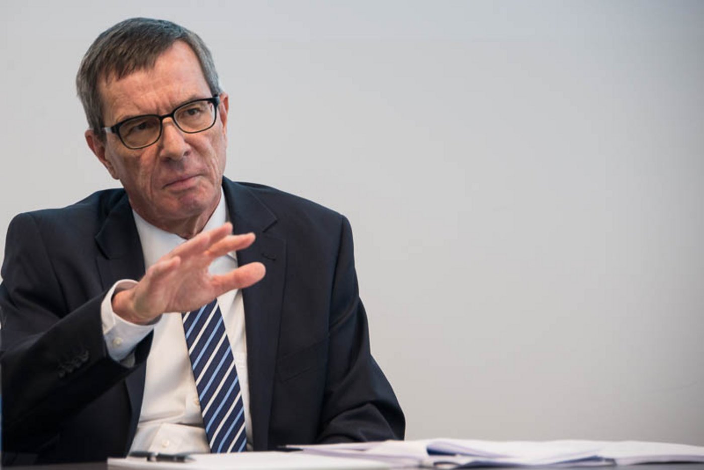 Daniel Suter will die Dividende bei 4 Franken belassen; obwohl das Geschäft schlecht lief.