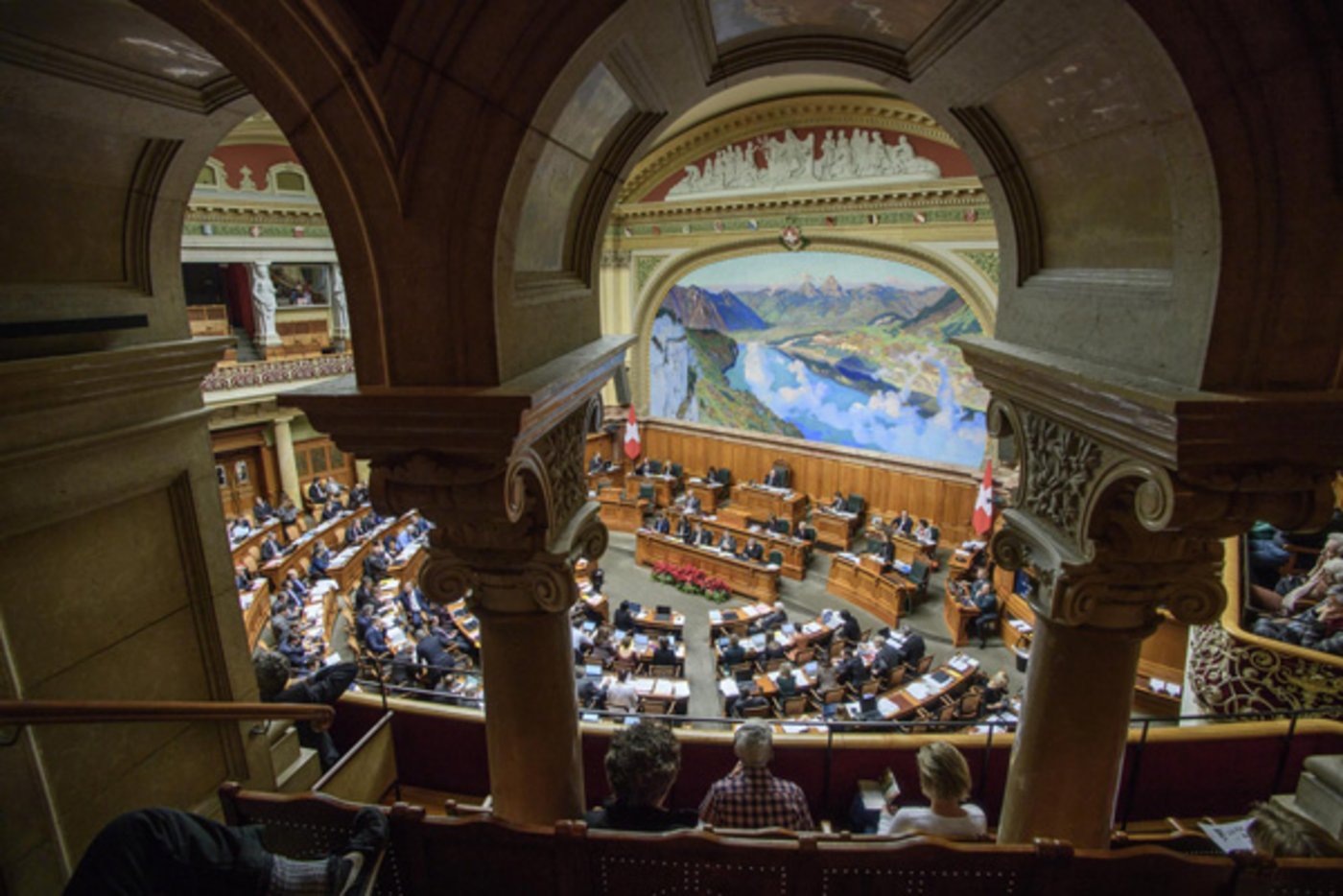 Anlässlich der Pflanzenschutzdebatte im Nationalrat erwiesen sich die Umweltziele als Politpeitsche. (Bild parlament.ch)