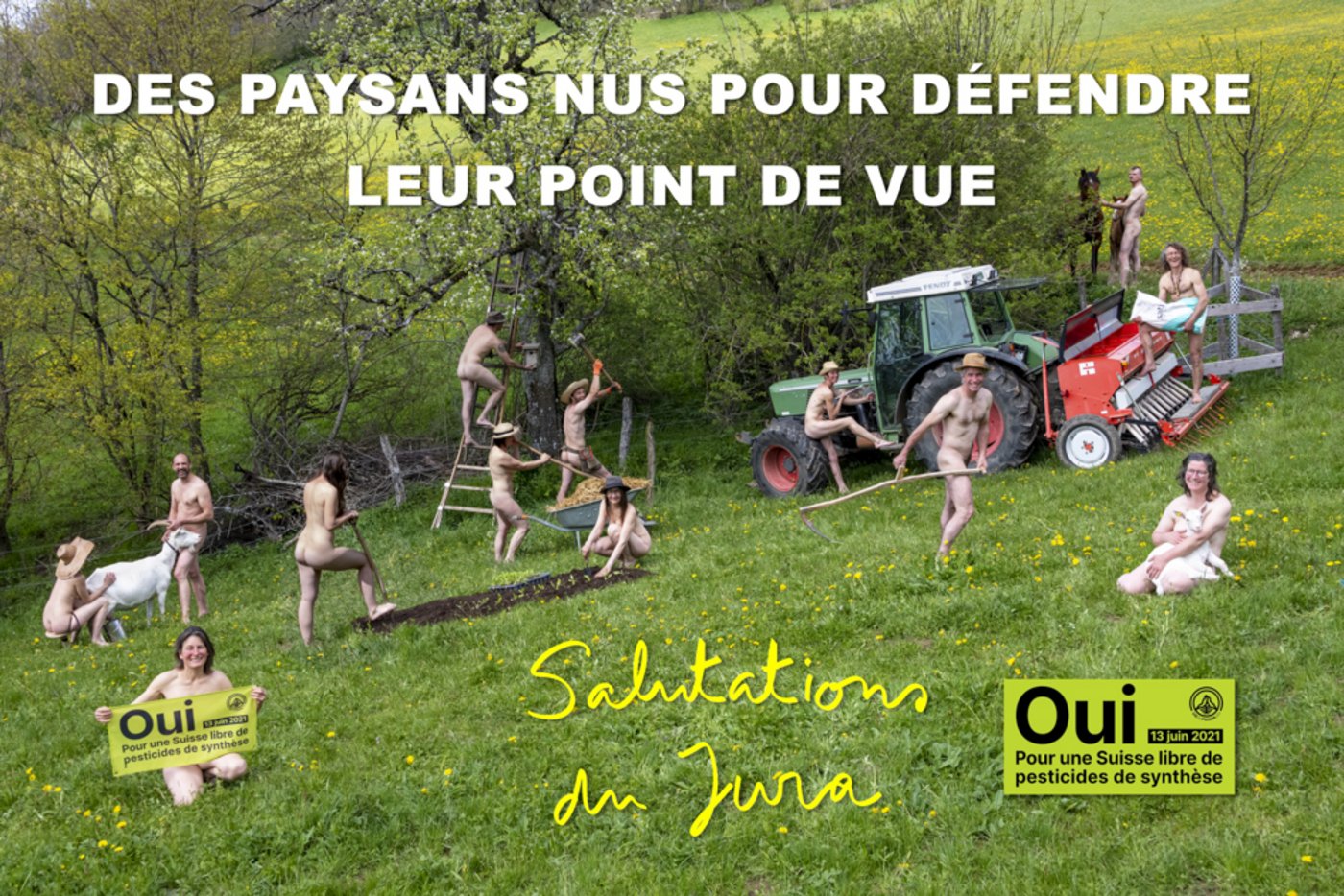 Ein etwas anderer Beitrag zum Abstimmungskampf mit Grüssen aus dem Jura. (Bild zVg)