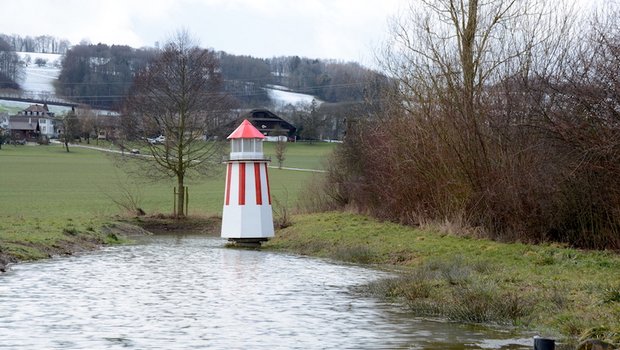 Der Leuchtturm steht zwischen Wilihof und Triengen im Kanton Luzern. (Bild Andrea Gysin)