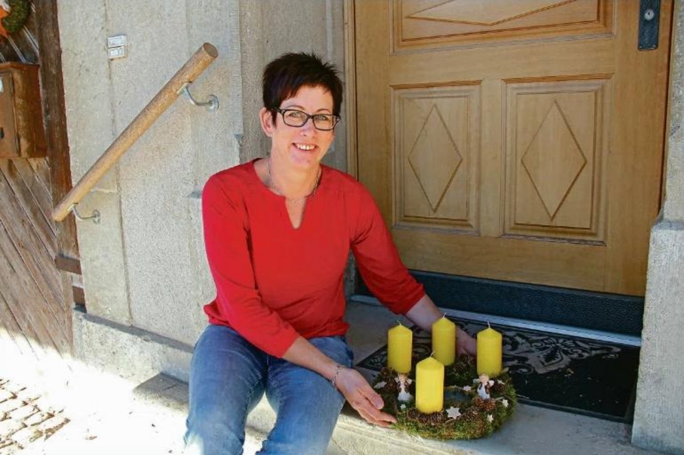 Franziska Uebelhard dekoriert fürs Leben gern. Rund um ihr Zuhause gibt es immer etwas Selbstgemachtes zu entdecken. (Bild bb)