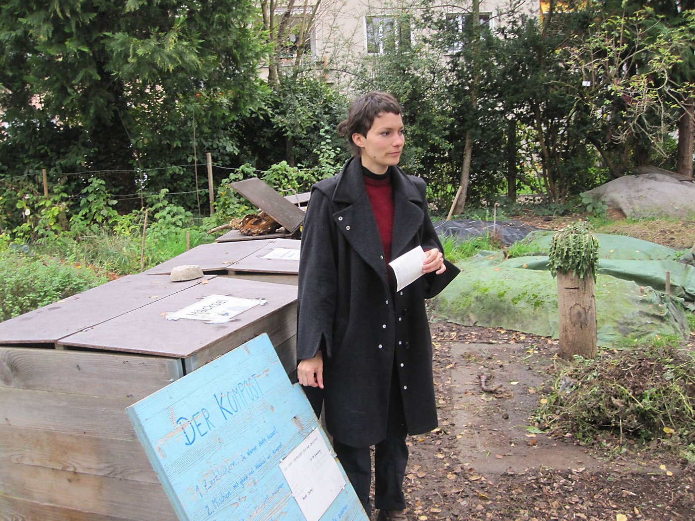 Tilla Künzli: «Wir merken, wie wenig wir Städter von der Landwirtschaft wissen. Darum sind wir hier.» (Bild: Franziska Imhof)