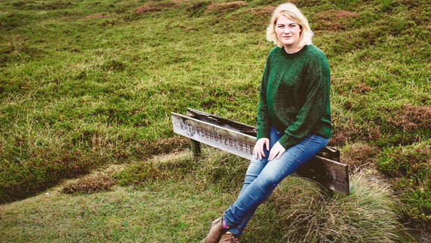 Bloggerin Julia Nissen in Schleswig-Holstein/D ist als «Deichdeern» Expertin für landwirtschaftliche Kommunikation. Bild: zVg