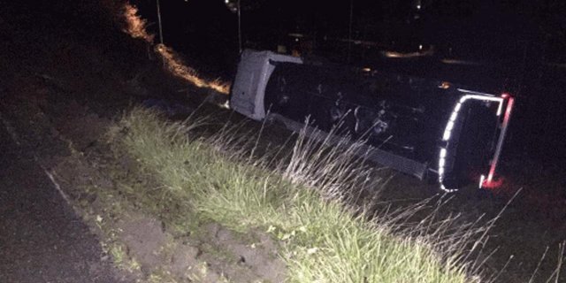 Der Unfall ereignete sich auf der Gemeindestrasse von Villmergen (Weingasse). (Bild Kapo Aargau)