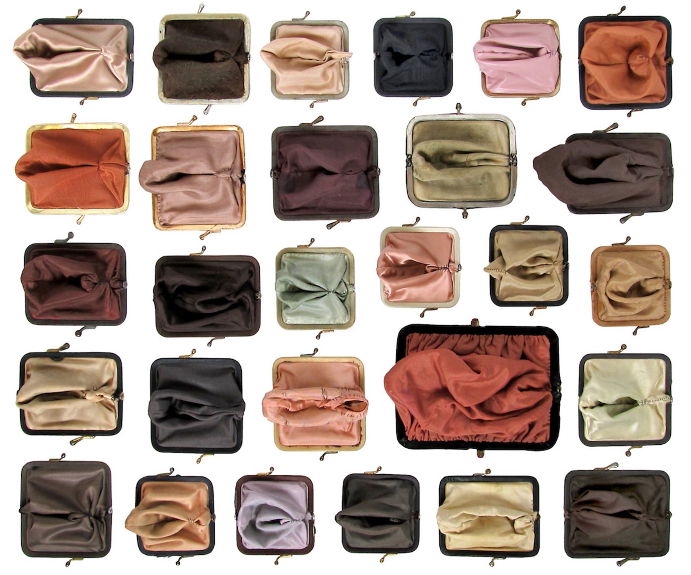 Das vielschichtige Werk «Coin Cunts» von Suzanna Scott. 