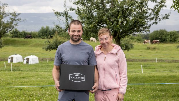 Rudolf und Barbara Tschui haben dieses Jahr beim «Emmi Q-Award» den ersten Platz gewonnen. (Bilder Emmi)