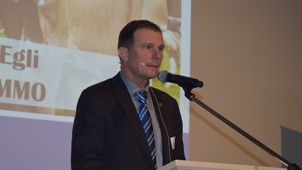 VMMO-Präsident Hanspeter Egli sprach am Freitag im Lindau zu den Delegierten. (Bild sgi)